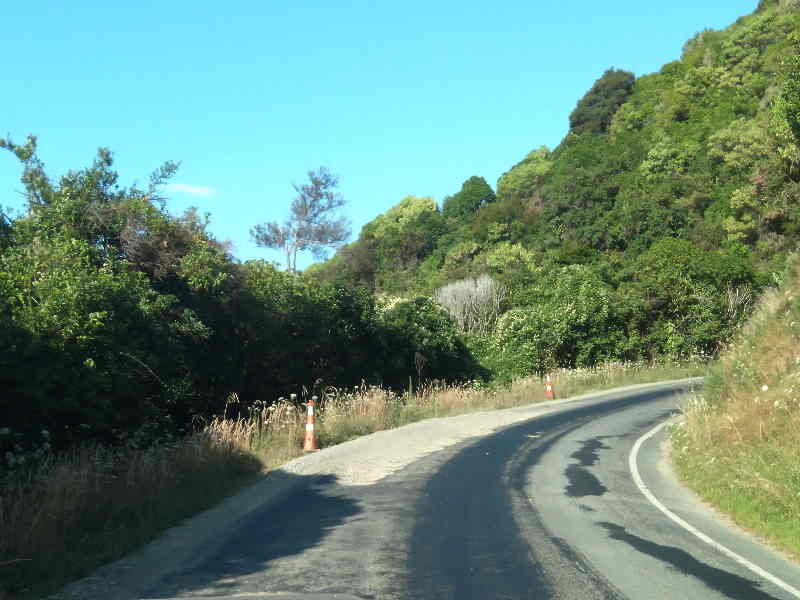 Damage on Kenepuru Road